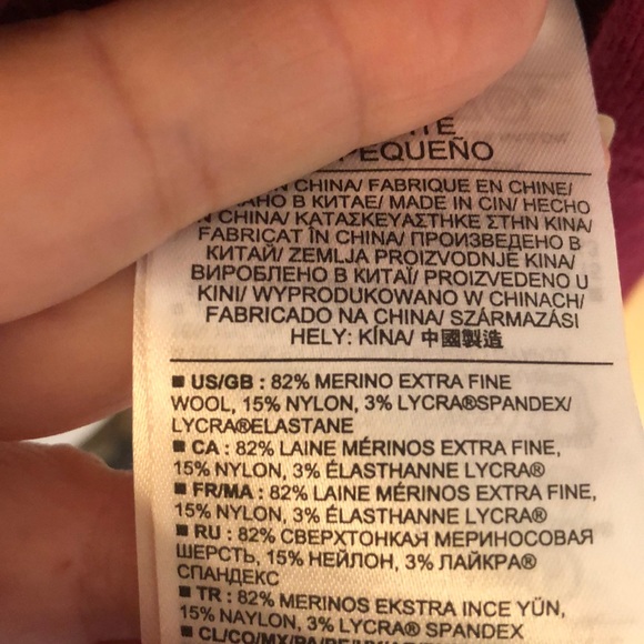 NWOT Banana Republic Merino wool sweater - Picture 5 of 5